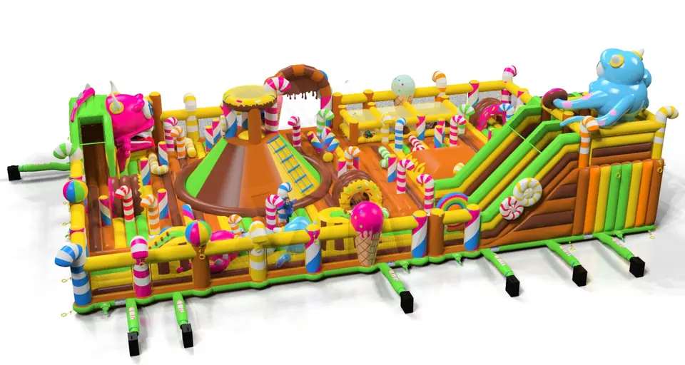 Playground Micro Monsters (full floor) commercial inflatable playground