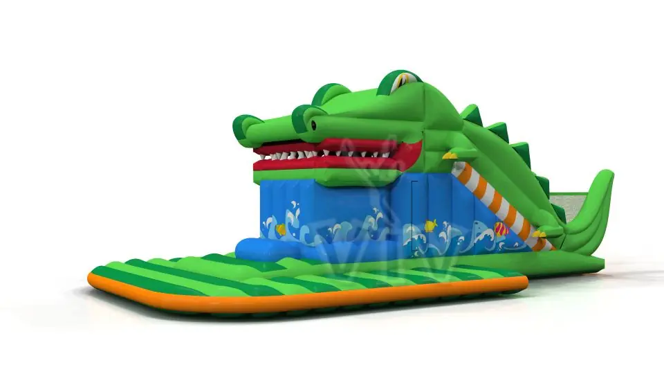 Crocodile GIGANT commercial inflatable slide