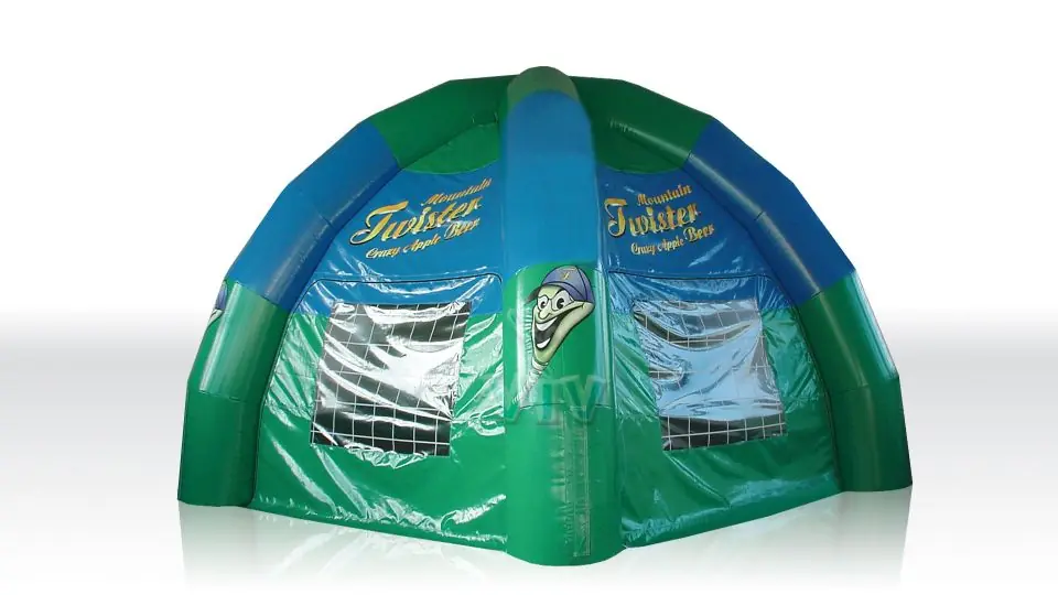 Tent Spider - External diameter 5 m commercial promotional inflatable tent